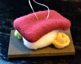 tuna sushi ornament