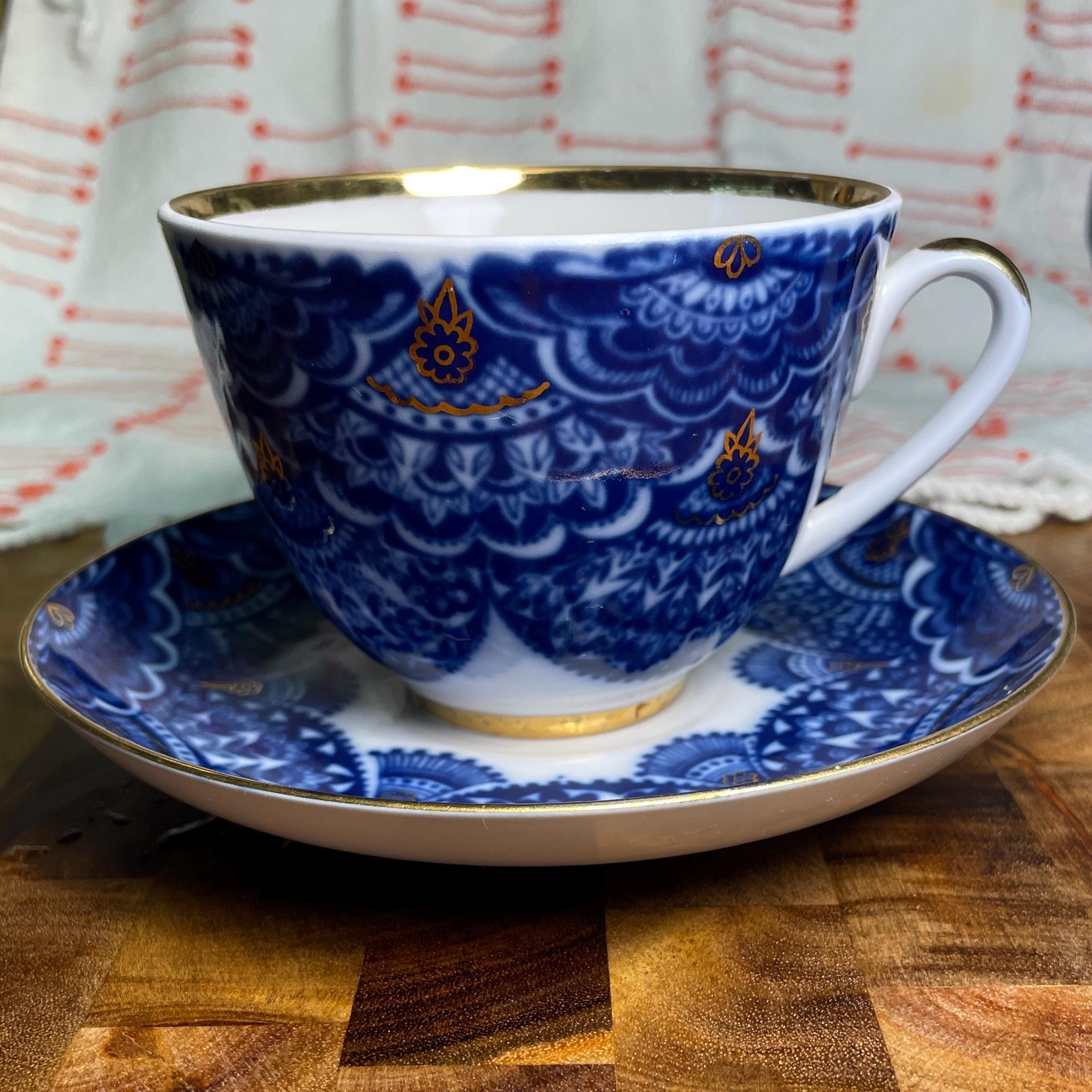 Lomonosov Russian Tea Set - Etsy