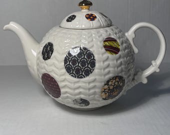 Vintage “Spots of Tea” Teapot by Anthropologie