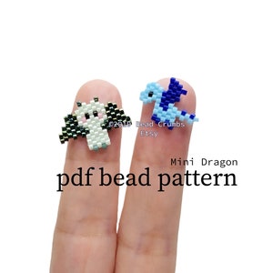 Addicted to brick stitch charms again : r/Beading