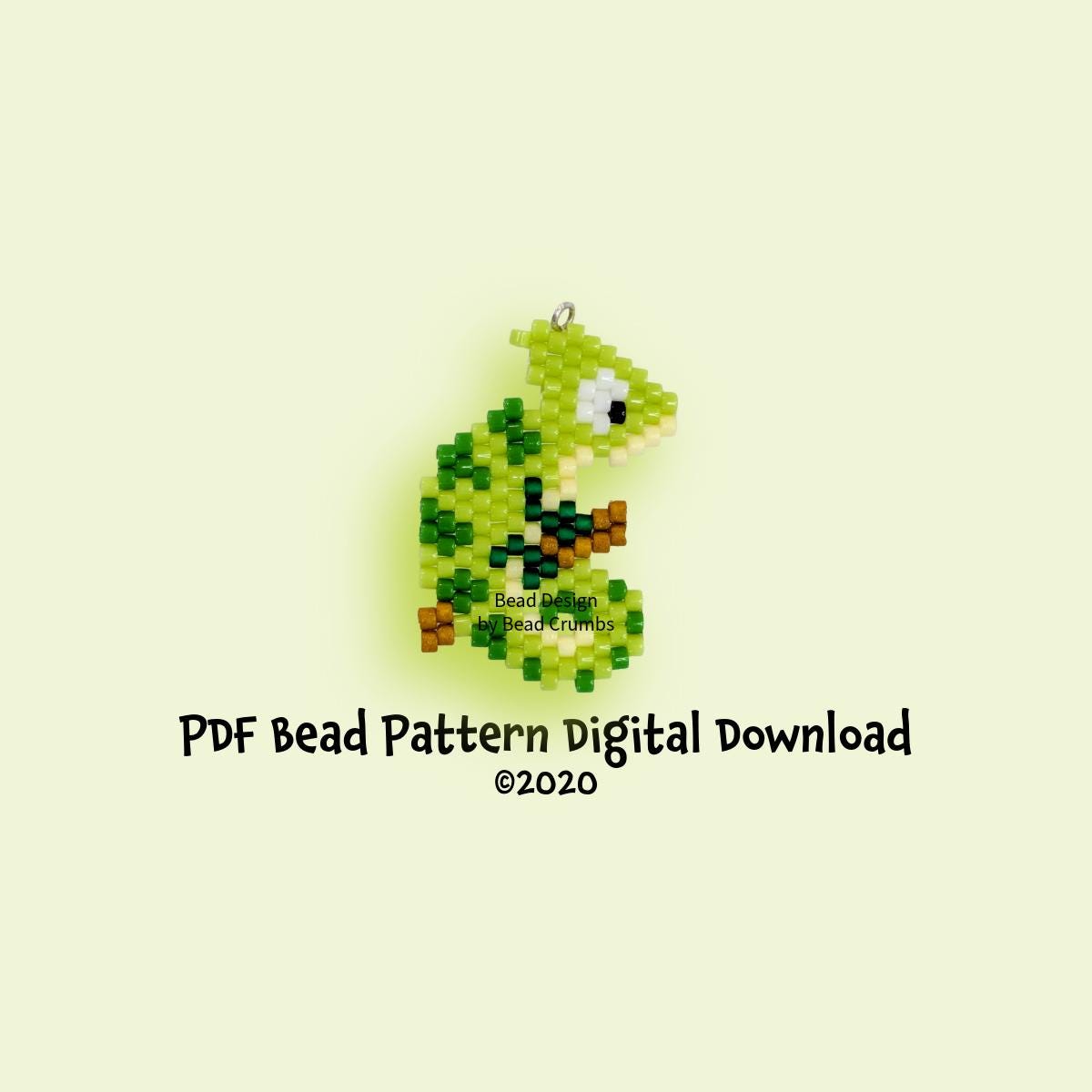 39 Lizard Crochet Patterns for Amigurumi Fans, Gifts, and Quirky Handmade Decor 16 Chameleon Lizard Bead