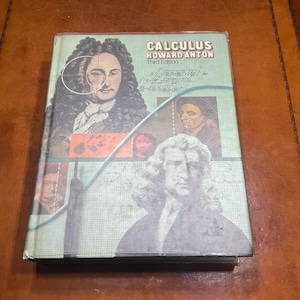 Vintage 1988 Calculus Howard Anton Third Edition