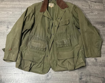 40s Hinson Bodyguard Canvas Hunting Jacket - Etsy