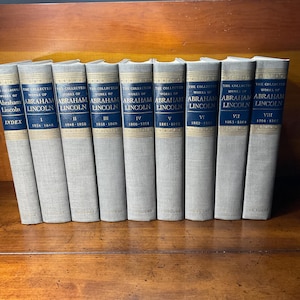 Vintage Abraham Lincoln Collected Works: 9-Volume History Book Club Edition