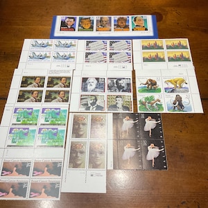 Vintage 32 Cent Unused Stamp Lot 14.40 Face
