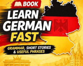 Learn German pdf Fast: Grammar, Short Stories, Phrases (PDF Book)