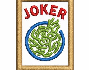mahjong embroidery design
