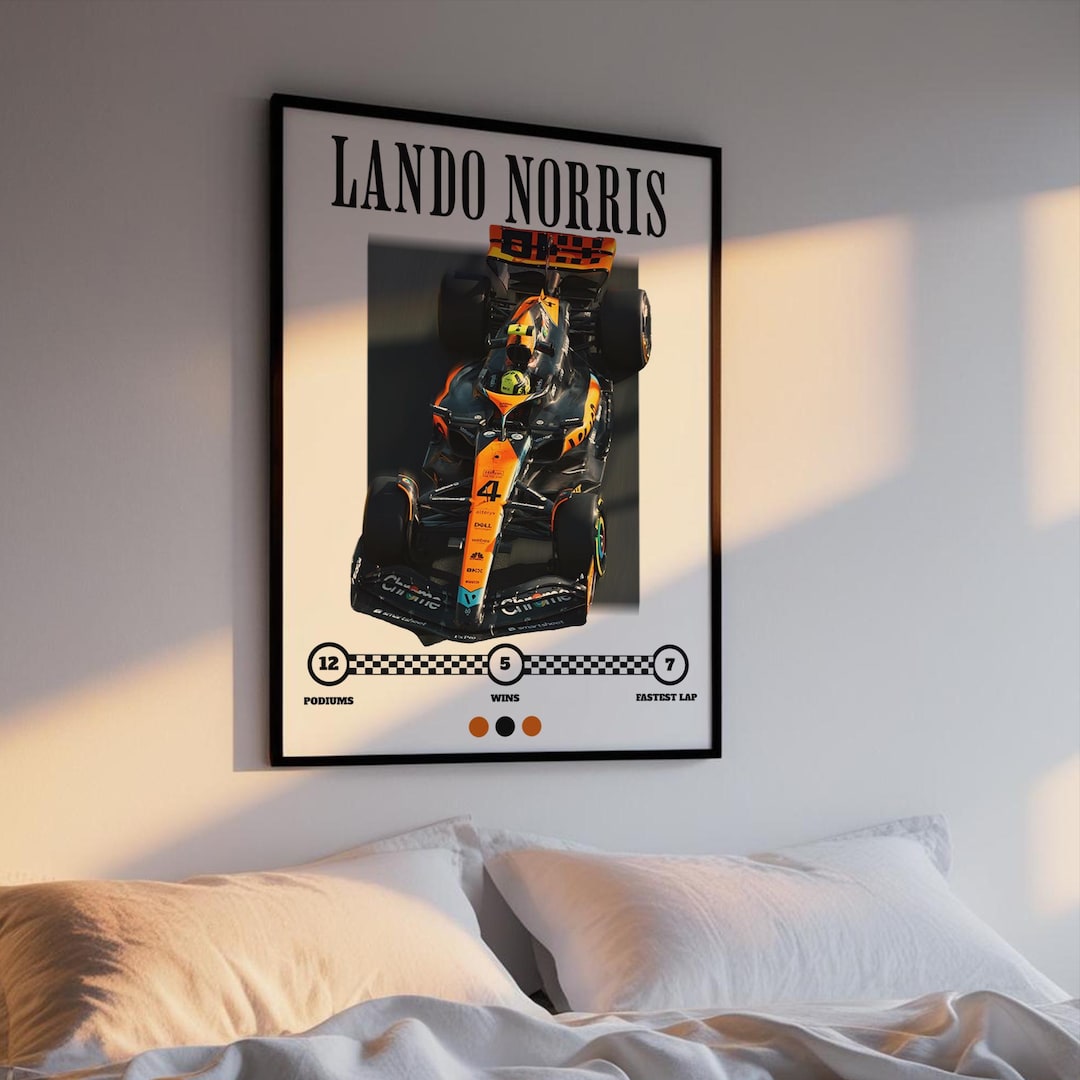 Affiche Ferrari F1 Monaco 1995 - Art Print Grand Prix - Format 17 X 22 Pouces - Papier Brillant