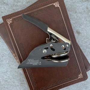 Personalized Book Embosser: Custom Library Stamp, Book Lover Gift