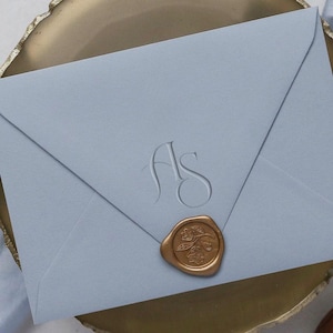 Custom Wedding Embosser: Personalized Monogram for Invitations