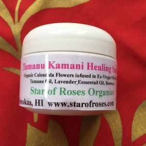 Tamanu Kamani Healing Balm for eczema relief