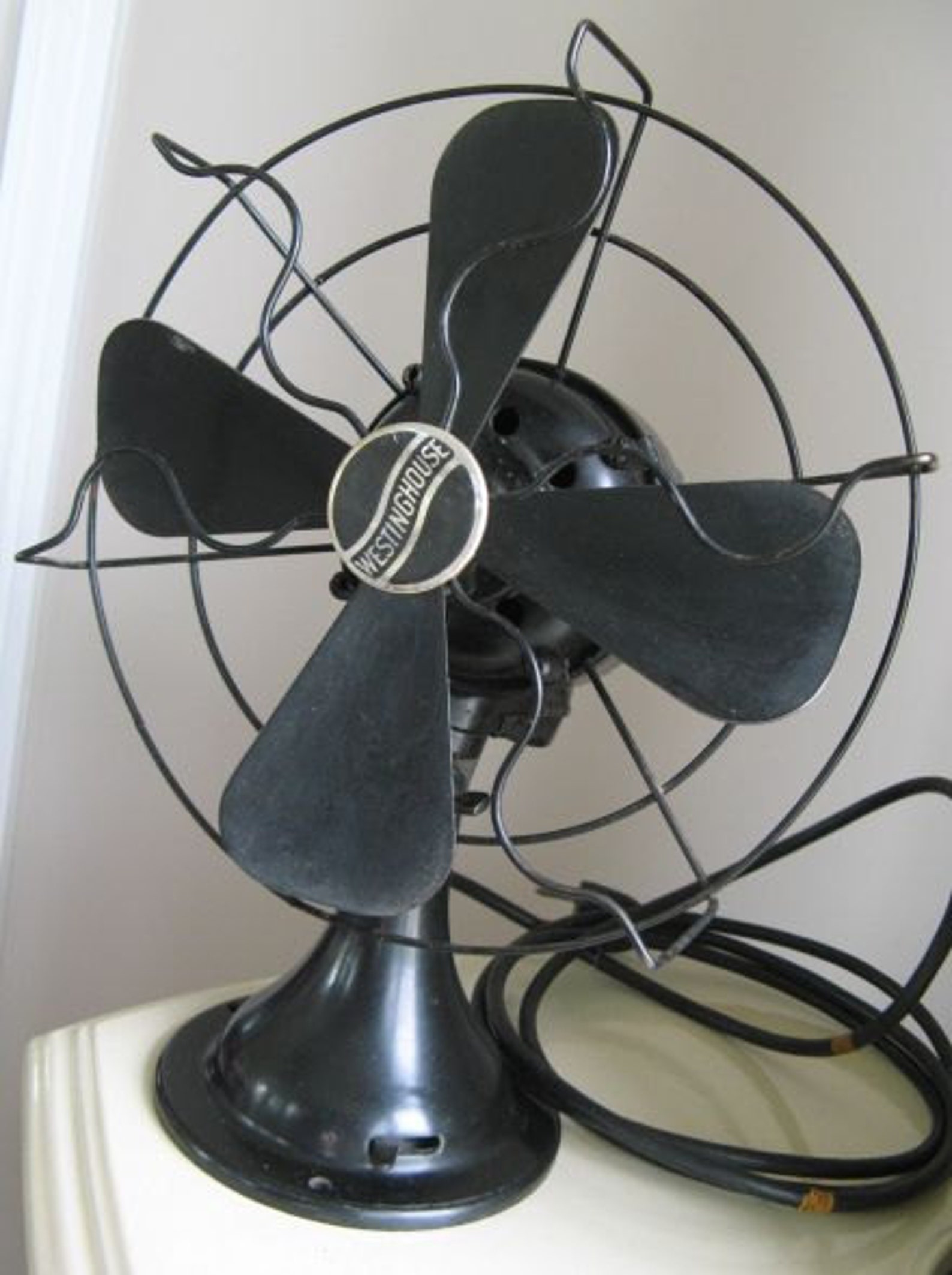 Vintage Electric Fan Westinghouse 8 Oscillating Etsy