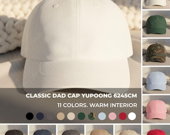Cap Mockup Bundle Baseball Cap Mockup Classic Dad Cap Mockup Dad Hat Mockup Printify Yupoong 6245CM Printful Mega Bundle Pod