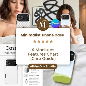 Tufft telefonskal mockup-paket, iPhone 17 Pro Max-skal mockup, Printify-skal mockup, Canva-mall, iPhone mockup Canva digital nedladdning, PNG