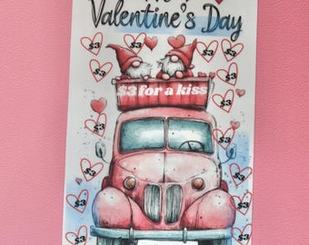 3 dollars for a kiss challenge