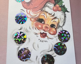 Santa Claus Scratch off Savings Challenge