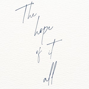 ミニマリストなテイラー・スウィフトの歌詞プリント｜To Live For The Hope Of It All & Your On Your Own Kid (2) デジタルダウンロード