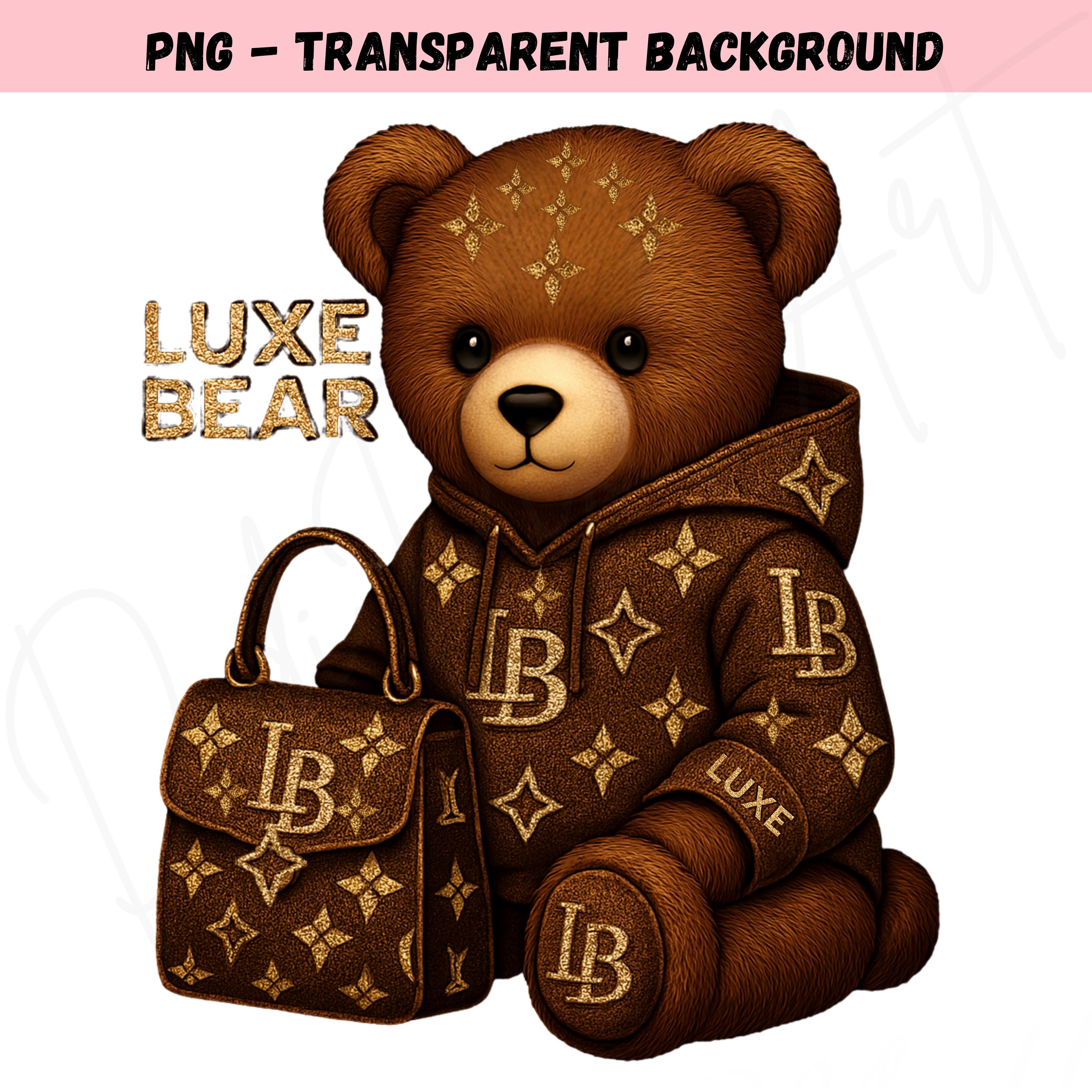 Bww Monogram Luxe Hustler Bear PNG: Monogram Graffiti Design (digital Download) - Etsy