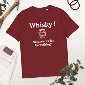 Whiskey Themed Shirt, Distillery Shirt, Casual Whisky T-Shirt, Fun Drink Wear, Gifts for Him, Drinking Tee, Whisky lover t-shirt