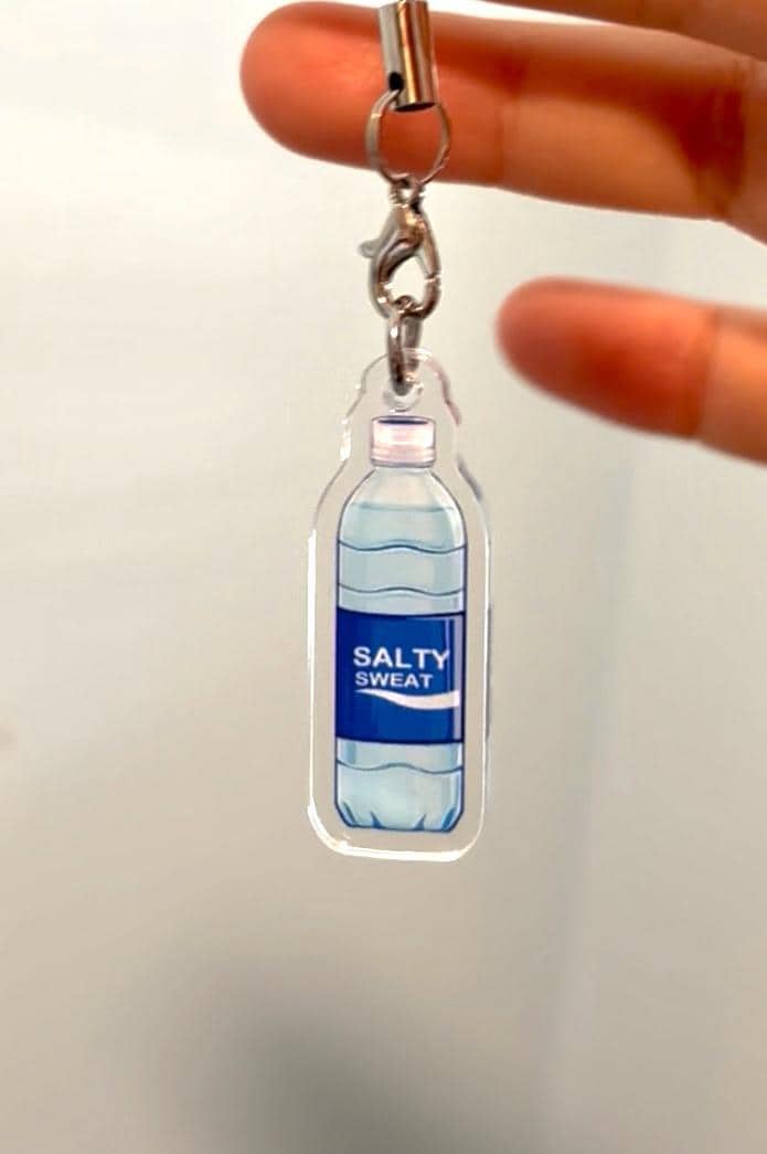 POCARI SWEAT ポカリスエット キーホルダー 💧Pocari Sweat - Mini Mascot Keychain . 💎 Condition