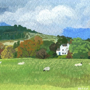 Scottish Countryside Panoramic Print