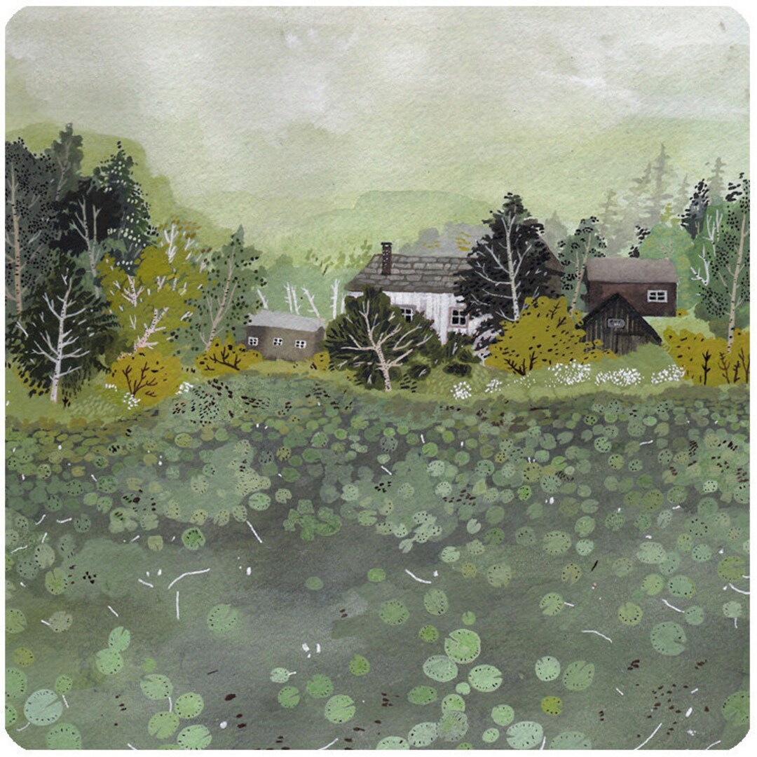 Lily pond - Etsy Polska