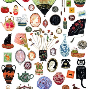 Delectable Collectibles Print