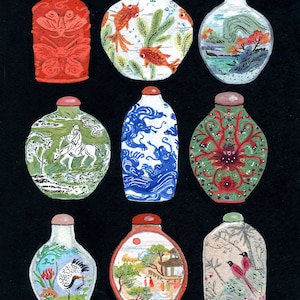 Snuff Bottles PRINT
