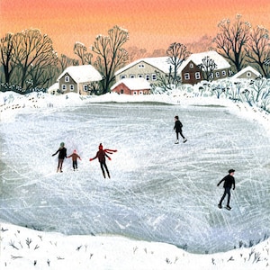 ice skating