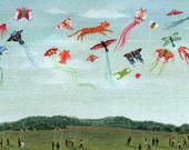 kite flying