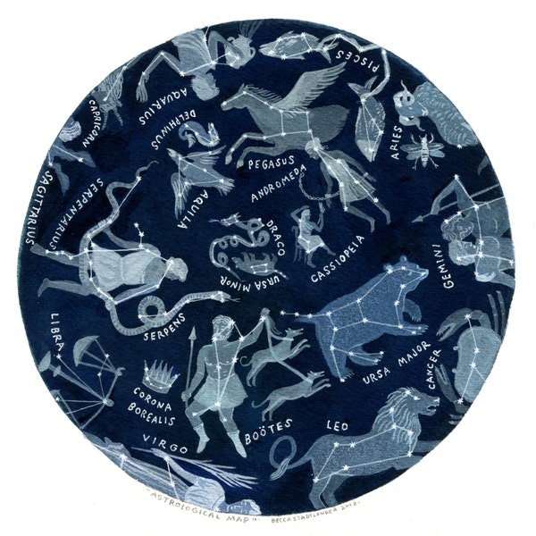 Astrological Map