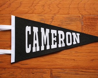 Personalized Sport Pennant - Personalized Flag, Birthday Banner