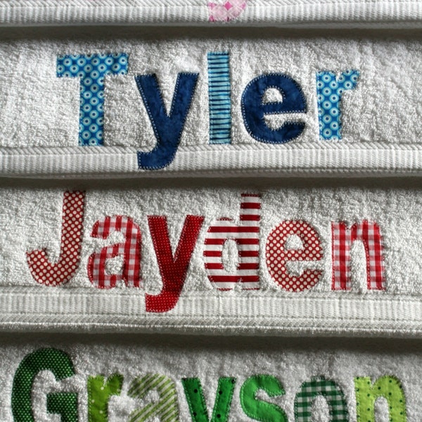 Personalized Bath Towel for Kids - Toddler Beach Towel, Swim Lessons, Nap Mat Cover, Kid's Birthday, Summer Camp, Beach, Birthday Gift