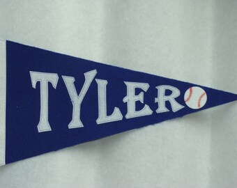 Boy's Personalized Pennant