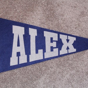 Sport Pennant - personalized, birthday, graduation, school, birthday gift, party name bedroom decoration custom