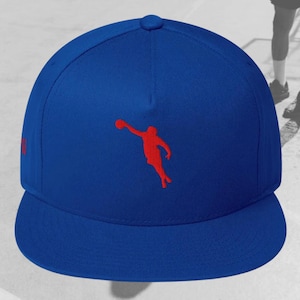 JumpGod Basketball Flat Bill Hut |  Urban Hoop Life Cap für Basketball Fans