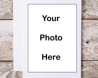 SPECIAL! Your photo on folded 5 or 10 Pack Note Cards -  4x5 or 5x7, matte or glossy finish, #photo note cards. FREE Shipping in the US.