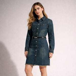 sachin and babi light blue dress Denim Dress Outfits (61 ideas & outfits)