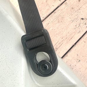 Pair (2pcs) of Kayak Seat seat strap clip for Lifetime & Quest Sit-In Top Models – Spitfire, Cruze, Guster Payette, Charger, 3D Printed PETG