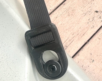 Clip para correa de asiento de kayak (par): PETG impreso en 3D de alta resistencia para kayaks de por vida