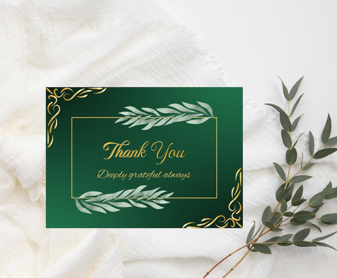 Online Thank You Card, Personalized Digital Thank You Card, E-thank You ...