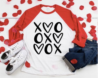 xoxo Valentine's Day shirt valentines day