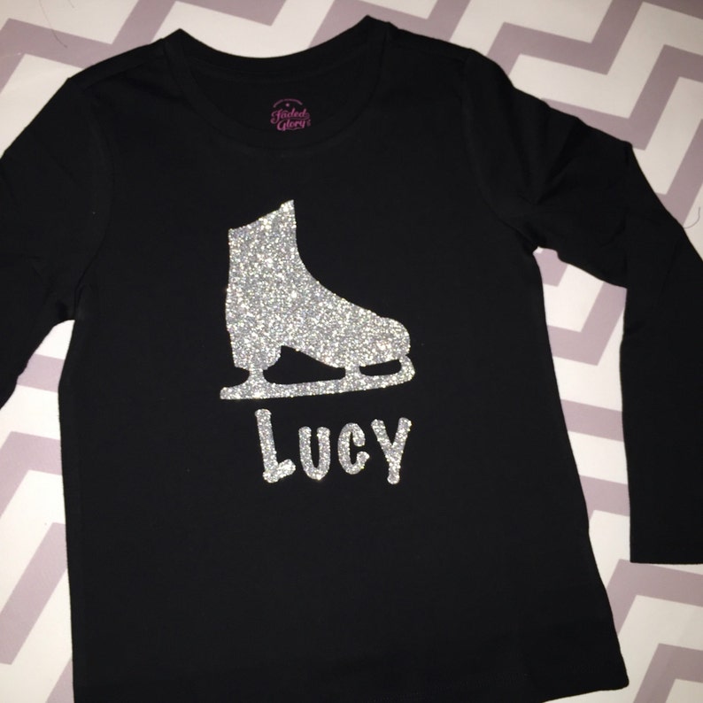 Ice Skating Party Birthday Shirt Etsy