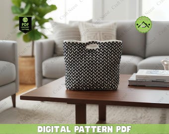 Crochet Crossbody Bag Pattern, Easy DIY Purse (PDF Download)