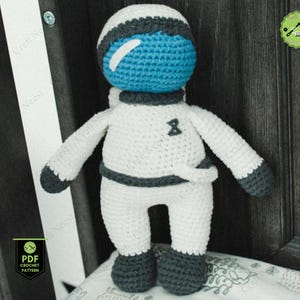Crochet Astronaut Pattern Rocket Spaceship Blanket NASA Amigurumi Space Suit Plushie DIY Crochet Space Theme PDF Pattern