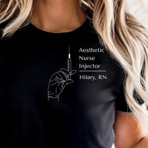 Aesthetic Nurse Injector Shirt, Cosmetic Nurse Injector, Aesthetic Nurse Practitioner, Botox Injector Tshirt Gift, Funny Botox Nurse Dealer