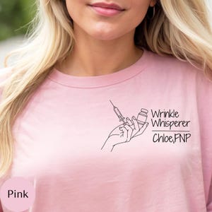 Custom Aesthetic Nurse Injector Shirt, Cosmetic Nurse Injector, Aesthetic Nurse Practitioner NP RN, Botox Injector Funny Botox Nurse Dealer