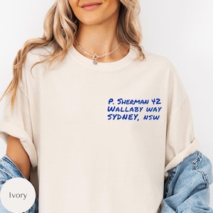 Comfort Colors Finding Nemo P Sherman Disney Pixar Tshirt Tee Shirt Finding Dory Birthday Gift Squirt Crush Just Keep Swimming Family Match