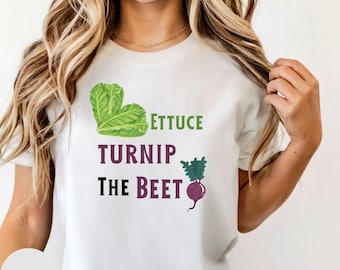 Funny Vegetable Lover Pun Shirt Gift Nutritionist Veggie Tshirt,  Turnip Gift, Dietitian Gift, Veggie Lovers Tee Gift, Funny Food Pun Shirt