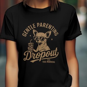 Chihuahua Mom T-Shirt: Funny Dog Lover Cotton Tee